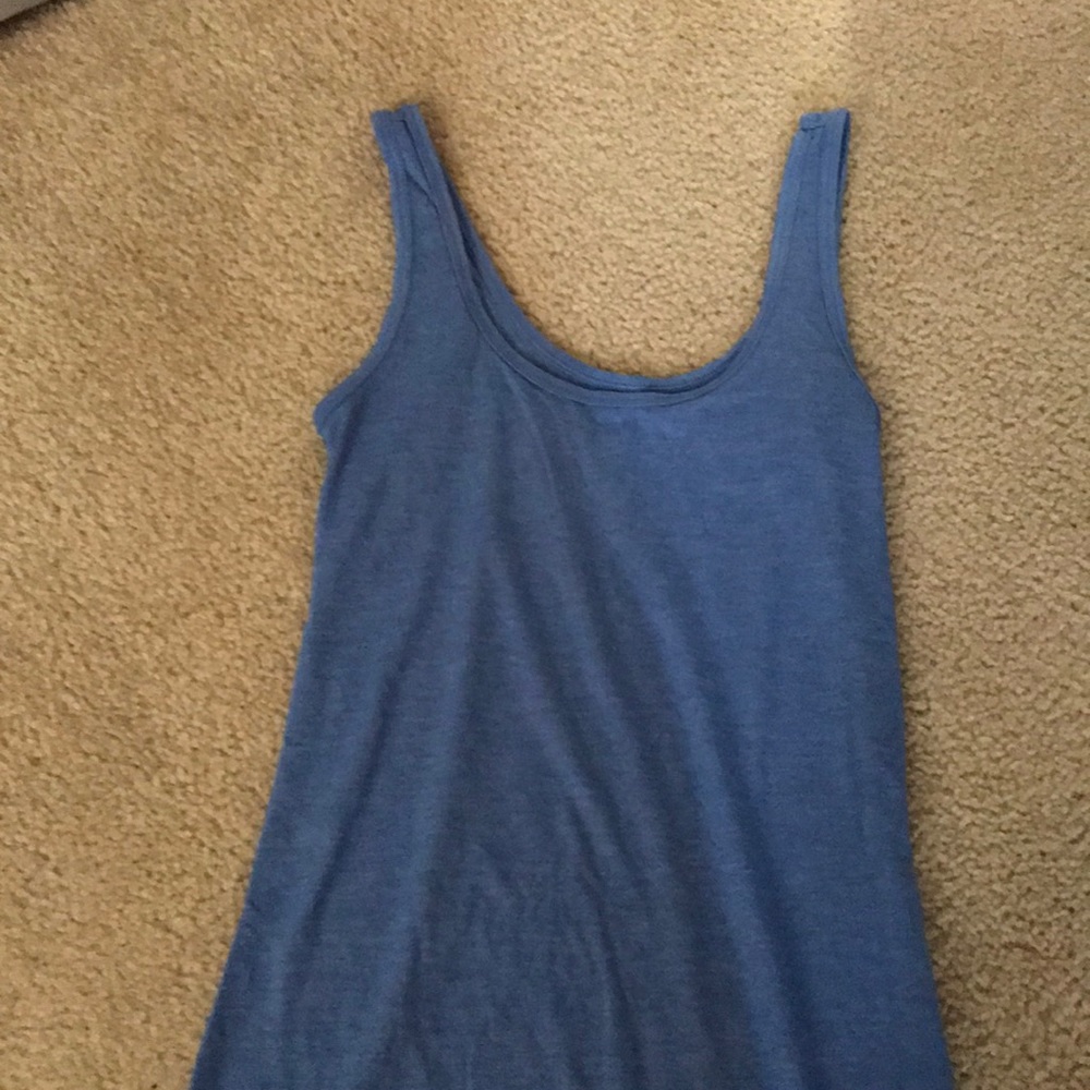 Blue cami.